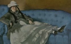 Portrait de Madame Manet, par Manet