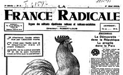 Accéder à la page "France Radicale (La)"