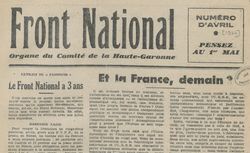 Accéder à la page "Front national (Haute-Garonne)"