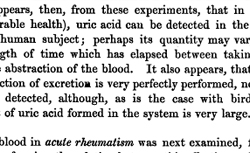 GARROD, Alfred Baring (1819–1907) Observations on certain pathological conditions of the blood and urine