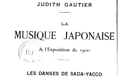 Accéder à la page "La musique japonaise à l'Exposition de 1900"