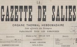 Accéder à la page "Gazette de Salies (La)"