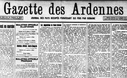 Accéder à la page "Gazette des Ardennes"