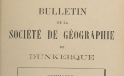 Accéder à la page "Société de géographie de Dunkerque"