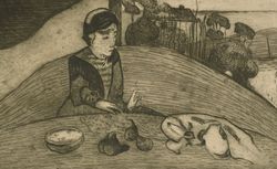 La femme aux figues, Gauguin