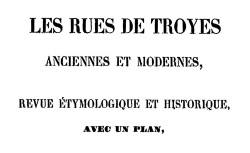 Accéder à la page "Histoires de Troyes"