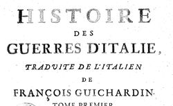 Accéder à la page "Guichardin, François (1483-1540)"