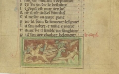 Français 14969, fol. 25 : Renard faisant le mort