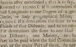 HARRISON, John (1693-1776) An Account of the proceedings in order to the discovery of the longitude