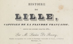 Accéder à la page "Histoire de Lille"
