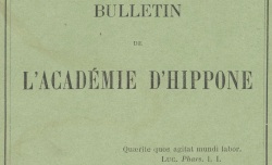Accéder à la page "Académie d'Hippone (Bône)"