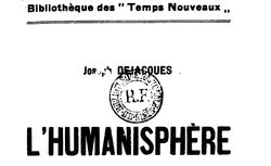 Accéder à la page "L'humanisphère / Joseph Dejacques "