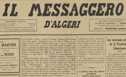 Accéder à la page "Il Messaggero d'Algeri"