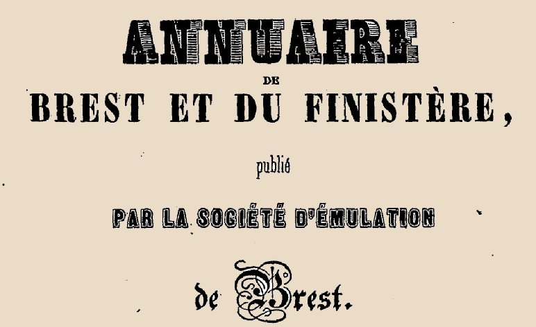 Accéder à la page "Société d'émulation de Brest"