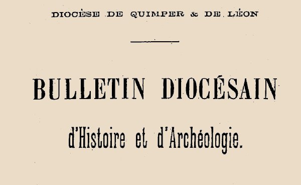 Accéder à la page "Commission diocésaine d'architecture et d'archéologie du diocèse de Quimper"