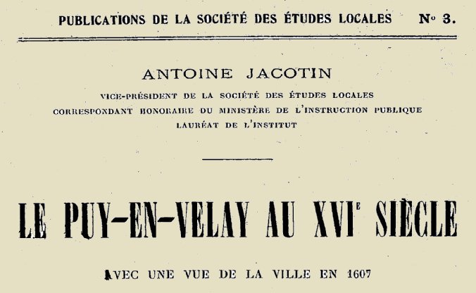 Accéder à la page "Société des études locales, section de la Haute-Loire (Le Puy)"