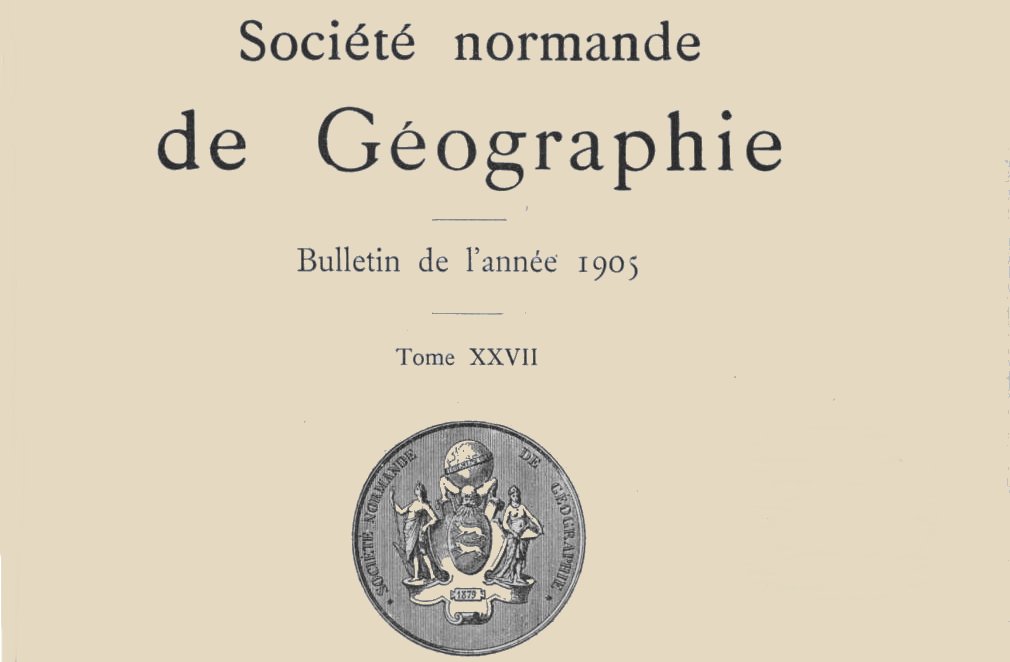 Accéder à la page "Société normande de géographie (Rouen)"