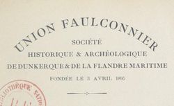 Accéder à la page "Union Faulconnier, société historique de Dunkerque"