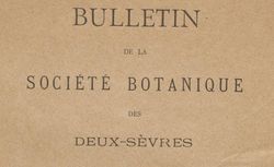 Accéder à la page "Société botanique des Deux-Sèvres (Niort)"