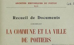Accéder à la page "Société des archives historiques du Poitou (Poitiers)"