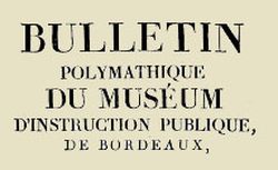 Accéder à la page "Muséum d'instruction publique de Bordeaux"