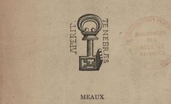 Accéder à la page "Société d'archéologie, sciences, lettres et arts de Seine-et-Marne (Melun)"