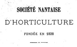 Accéder à la page "Société nantaise d'horticulture"