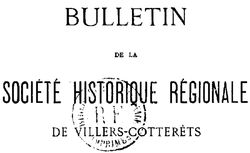 Accéder à la page "Société historique régionale de Villers-Cotterêts"