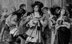  Oeuvres de Molière. L'impromptu de Versailles / illustrations par Jacques Leman [et Maurice Leloir] ; notices par Anatole de Montaiglon [et T. de Wyzewa] Molière (1622-1673). Auteur du texte