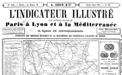 Accéder à la page "Guide indicateur illustré des chemins de fer de Paris à Lyon"