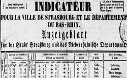 Accéder à la page "Indicateur pour la ville de Strasbourg et le département du Bas-Rhin (L')"