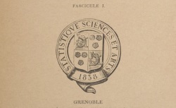 Accéder à la page "Société scientifique du Dauphiné (Grenoble)"
