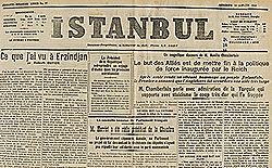 Accéder à la page "Stamboul / Istanboul (1875-1964)"