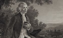 Portrait de Jean-Jacques Rousseau par Albrier et Huet