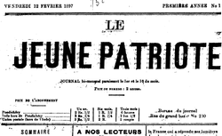 Accéder à la page "Jeune patriote (Le)"