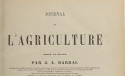 Accéder à la page "Journal de l'agriculture"