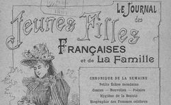 Accéder à la page "Journal des jeunes filles françaises et de la famille (Le)"