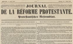 Accéder à la page "Journal de la réforme protestante (Le)"