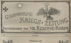 Accéder à la page "Champagne Krieg-Zeitung"