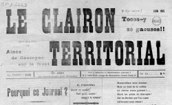 Accéder à la page "Clairon territorial (Le)"