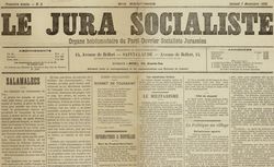 Accéder à la page "Jura socialiste (Le)"