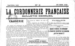 Accéder à la page "Cordonnerie française (La)"