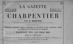 Accéder à la page "Gazette du charpentier (La)"