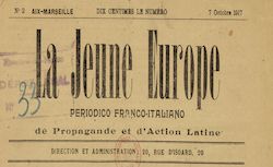 Accéder à la page "Jeune Europe (La) (Marseille, 1917)"