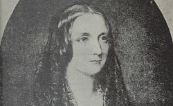 Portrait de Mary Shelley dans La Revue hebdomadaire : romans, histoire, voyages du 12 mai 1923