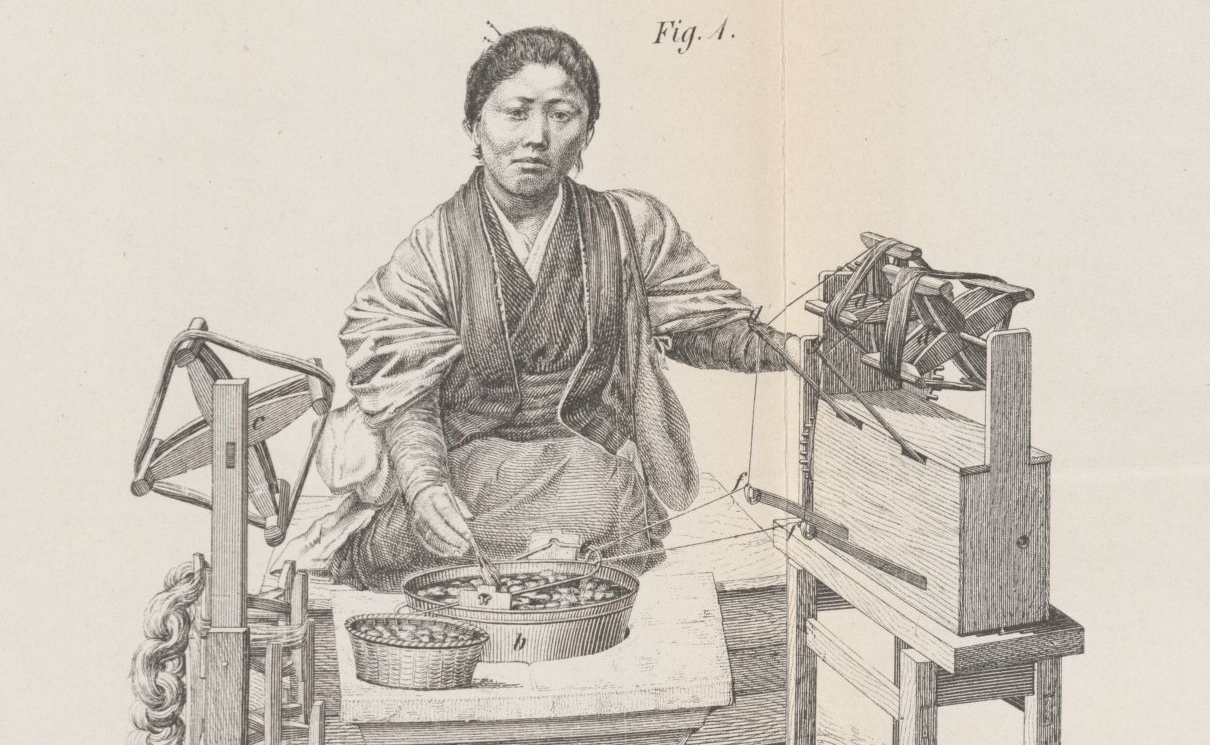 E. de Bavier. La sériciculture, le commerce des soies et des graines..., 1874. S-6912