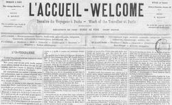 Accéder à la page "Accueil-Welcome (L')"