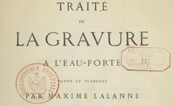 Accéder à la page "Traité de la gravure à l'eau-forte (Lalanne, 1866)"