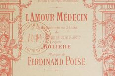 L'Amour médecin, opéra comique en 3 actes de Ch. Monselet, d'après Molière, MUS VM5-2221