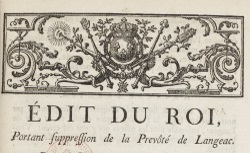 Accéder à la page "Actes royaux"
